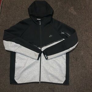 Nike Black and White Athletic Jacket